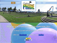Tablet Screenshot of capitolpride.org